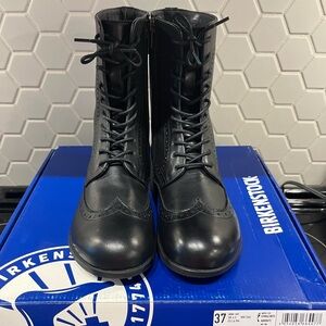SOLD- BNWT NEW IN BOX Birkenstock leather boots size 37